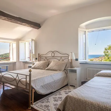 164- Della Marchesa - Giardino E Piscina A Pochi Minuti Dal Centro Di Sestri Levante Casa vacanze *
