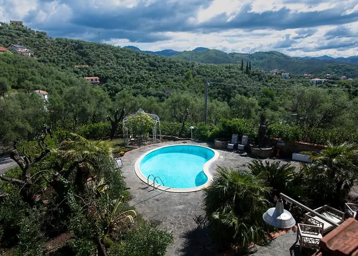 164- Della Marchesa - Giardino E Piscina A Pochi Minuti Dal Centro Di Sestri Levante 펜션